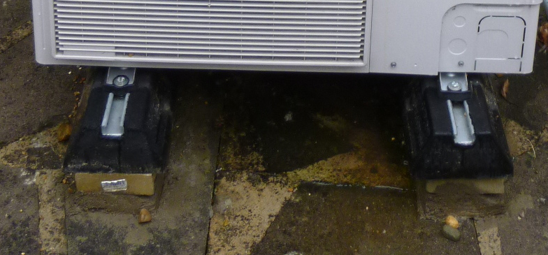 ASHP condensate